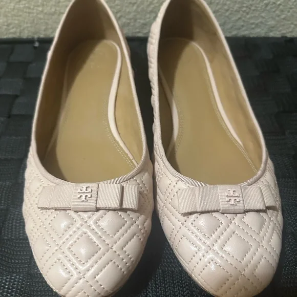 Tory Burch Women's Quilted Ballet Flats - Picture 1 of 4